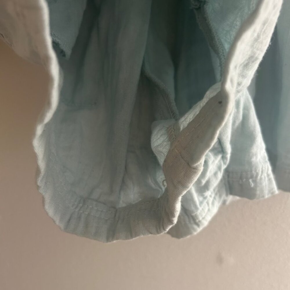Jen's Pirate Booty x Free People Light Sky Blue Satisfaction Romper NWT - Picture 9 of 16